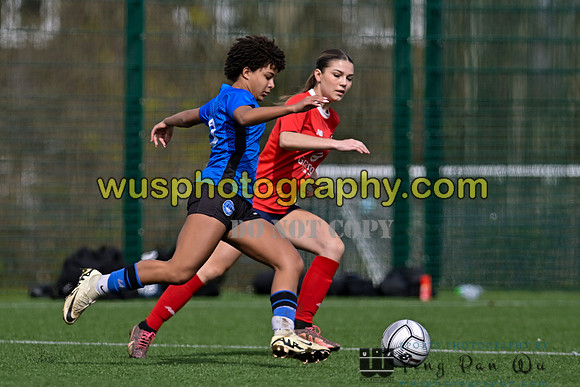 20240330-113911 Ebbsfleet United Girls U15 v London Football Talent Centre U15 Jaguars