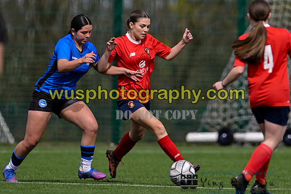 20240330-114208 Ebbsfleet United Girls U15 v London Football Talent Centre U15 Jaguars