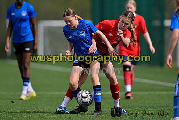 20240330-114253 Ebbsfleet United Girls U15 v London Football Talent Centre U15 Jaguars