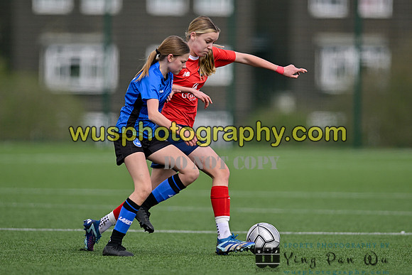 20240330-114456 Ebbsfleet United Girls U15 v London Football Talent Centre U15 Jaguars