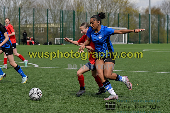 20240330-114624 Ebbsfleet United Girls U15 v London Football Talent Centre U15 Jaguars