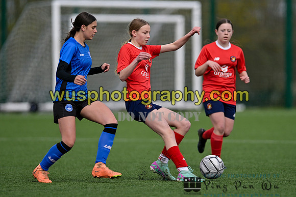 20240330-114453B Ebbsfleet United Girls U15 v London Football Talent Centre U15 Jaguars