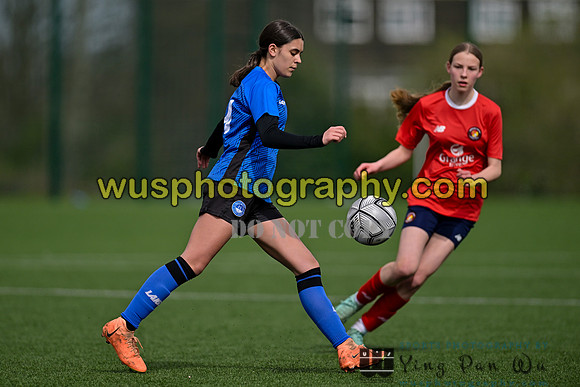 20240330-114814 Ebbsfleet United Girls U15 v London Football Talent Centre U15 Jaguars