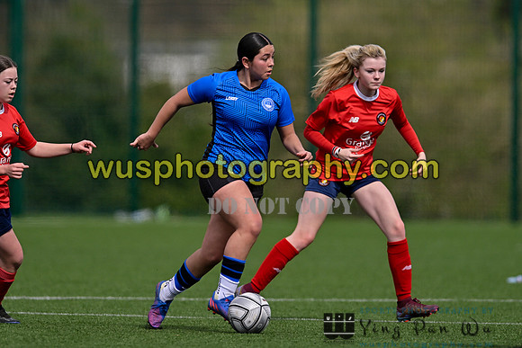 20240330-114935 Ebbsfleet United Girls U15 v London Football Talent Centre U15 Jaguars