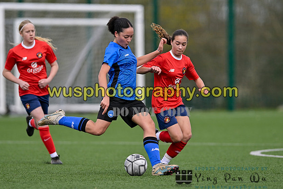 20240330-115510 Ebbsfleet United Girls U15 v London Football Talent Centre U15 Jaguars