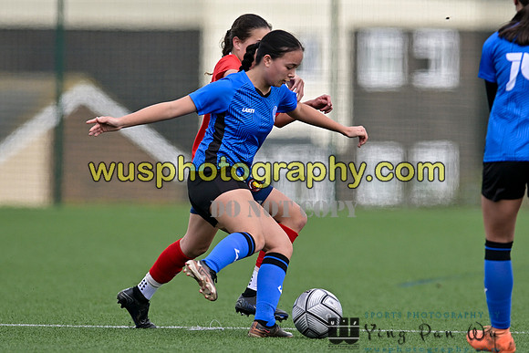 20240330-121134 Ebbsfleet United Girls U15 v London Football Talent Centre U15 Jaguars