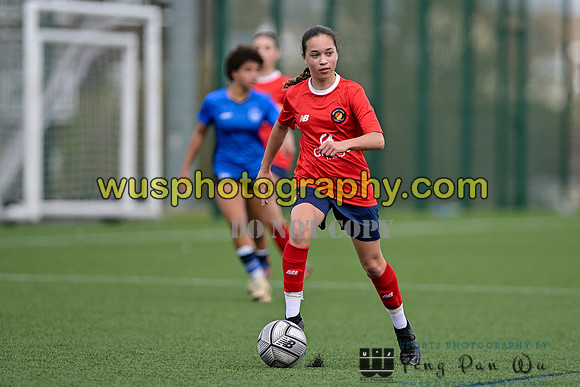 20240330-121153 Ebbsfleet United Girls U15 v London Football Talent Centre U15 Jaguars