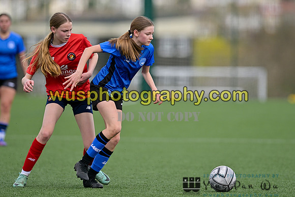 20240330-121158 Ebbsfleet United Girls U15 v London Football Talent Centre U15 Jaguars