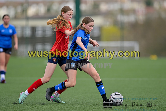 20240330-121158B Ebbsfleet United Girls U15 v London Football Talent Centre U15 Jaguars