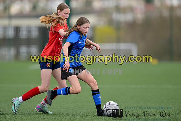 20240330-121158C Ebbsfleet United Girls U15 v London Football Talent Centre U15 Jaguars