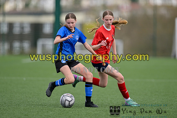 20240330-121159 Ebbsfleet United Girls U15 v London Football Talent Centre U15 Jaguars