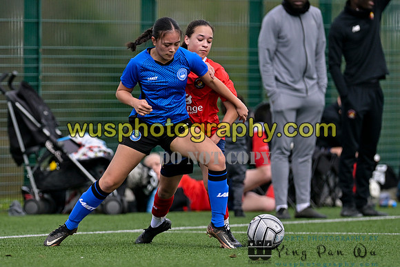20240330-121258 Ebbsfleet United Girls U15 v London Football Talent Centre U15 Jaguars