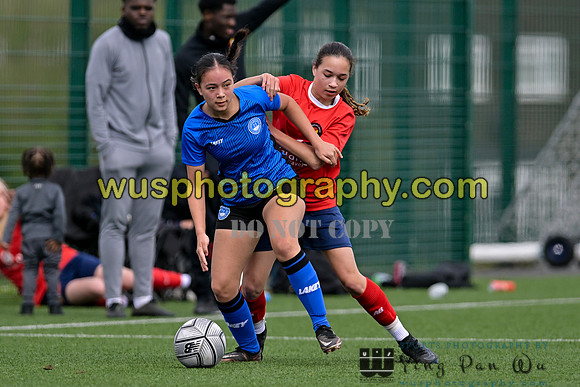 20240330-121259B Ebbsfleet United Girls U15 v London Football Talent Centre U15 Jaguars