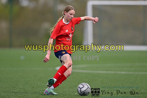 20240330-122439 Ebbsfleet United Girls U15 v London Football Talent Centre U15 Jaguars