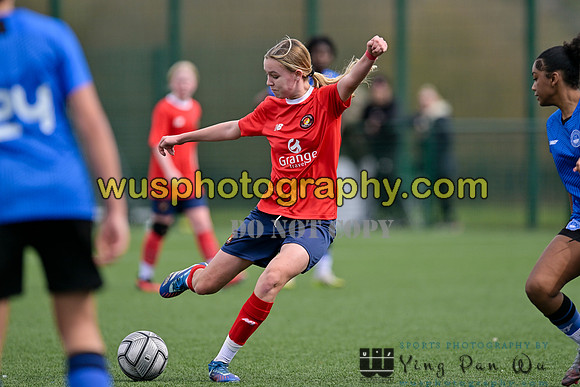 20240330-122445 Ebbsfleet United Girls U15 v London Football Talent Centre U15 Jaguars
