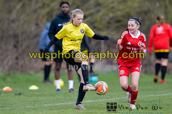 20220312-121319 Watford Ladies FC U14 Warriors v Welling United Girls U14