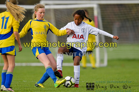 20171028-103926 Tottenham Hotspur Girls U11 v St Albans City Youth Girls U11 South