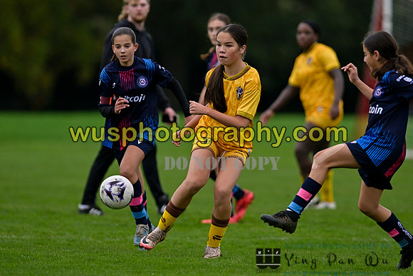 20241102-122002 Sutton United Girls U13 v Hartland Girls Academy U13