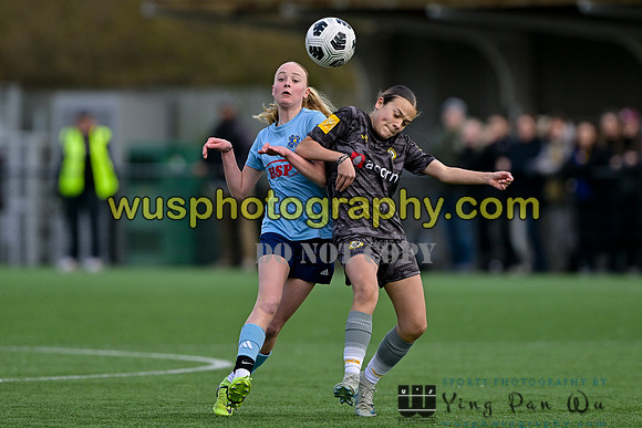 20250316-153351 Cray Wanderers Youth FC Girls U15 v Hashtag United Girls U15