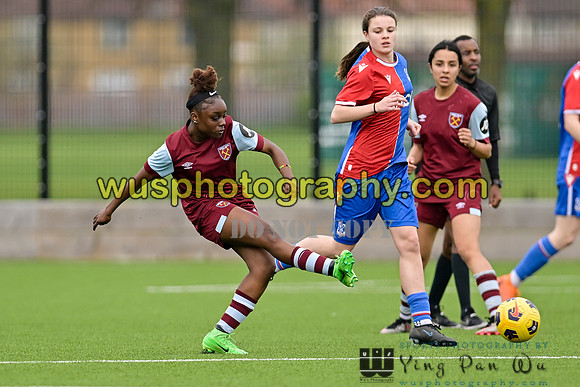 20240406-120447 West Ham United Academy Girls U16 v Crystal Palace FC Girls U16