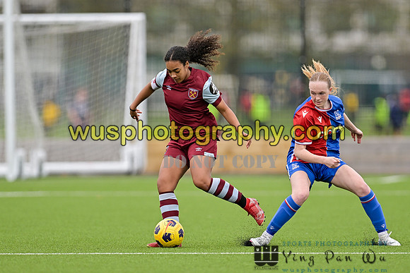 20240406-120935 West Ham United Academy Girls U16 v Crystal Palace FC Girls U16