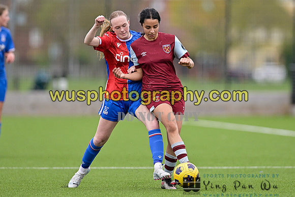 20240406-120708 West Ham United Academy Girls U16 v Crystal Palace FC Girls U16