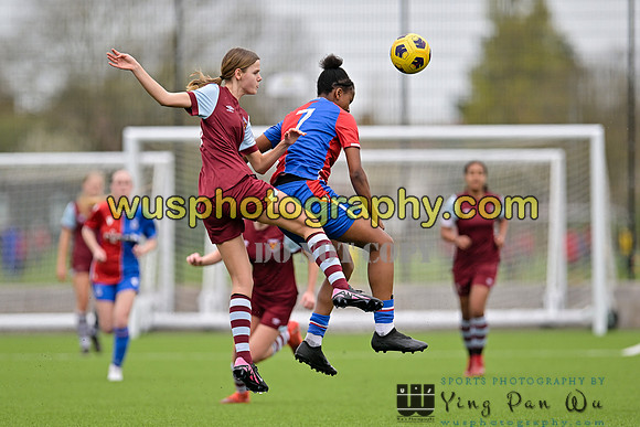 20240406-121441 West Ham United Academy Girls U16 v Crystal Palace FC Girls U16