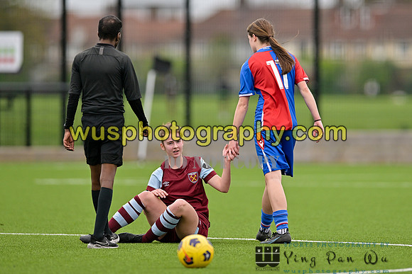 20240406-121924 West Ham United Academy Girls U16 v Crystal Palace FC Girls U16