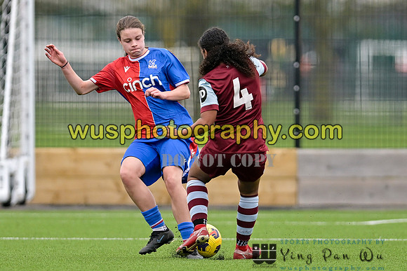 20240406-123449 West Ham United Academy Girls U16 v Crystal Palace FC Girls U16