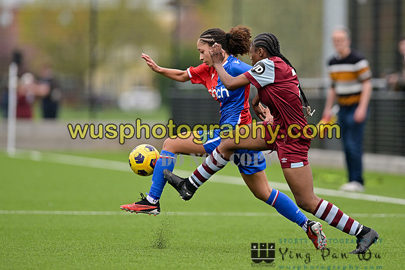 20240406-123153 West Ham United Academy Girls U16 v Crystal Palace FC Girls U16