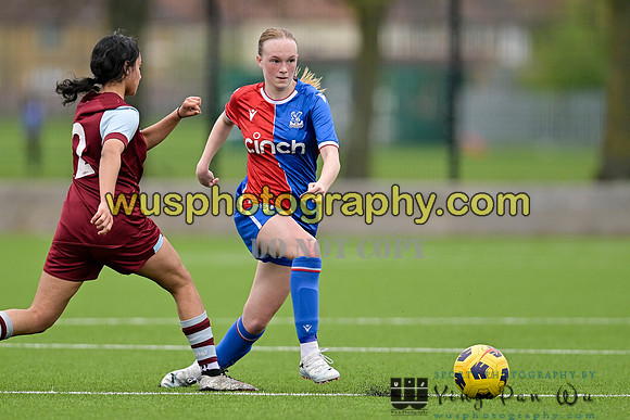 20240406-123823 West Ham United Academy Girls U16 v Crystal Palace FC Girls U16