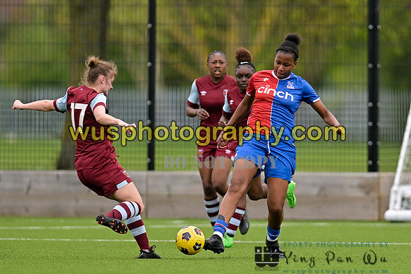 20240406-123926 West Ham United Academy Girls U16 v Crystal Palace FC Girls U16