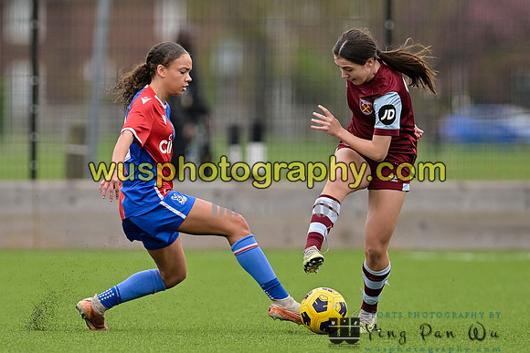 20240406-124013 West Ham United Academy Girls U16 v Crystal Palace FC Girls U16