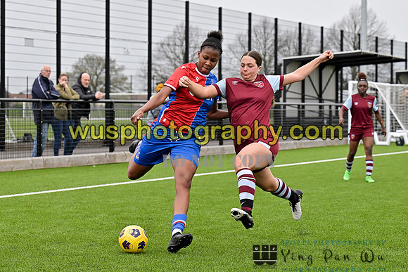20240406-124515A West Ham United Academy Girls U16 v Crystal Palace FC Girls U16