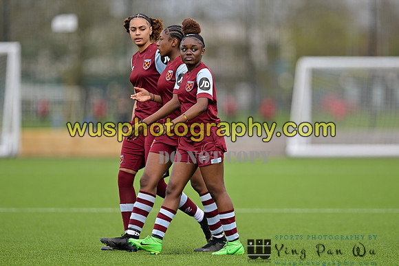 20240406-114635 West Ham United Academy Girls U16 v Crystal Palace FC Girls U16