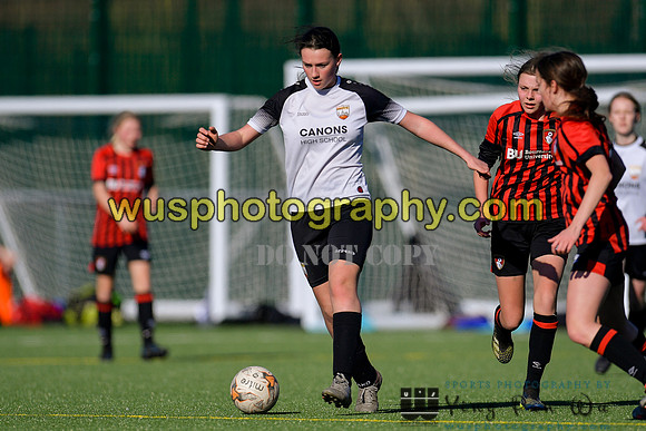 20220319-152304 London Bees Academy U14 v AFC Bournemouth Girls U14