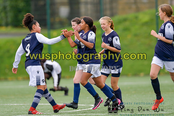 20201031-144931 London Bees Academy U14 v Millwall Lionesses Girls U14