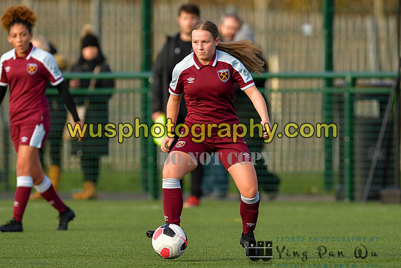 20211211-105507 West Ham United Academy Girls U16 v London Bees Academy U16