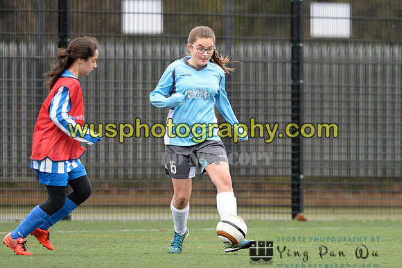 20160109-115317 Old Actonians Girls U14 v Young Hackney Belles U14