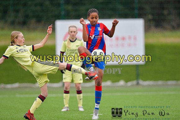 20220122-143228 Crystal Palace FC Girls U12 v Arsenal FC Girls U12