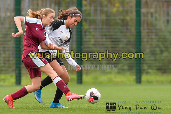 20211211-113852A West Ham United Academy Girls U16 v London Bees Academy U16