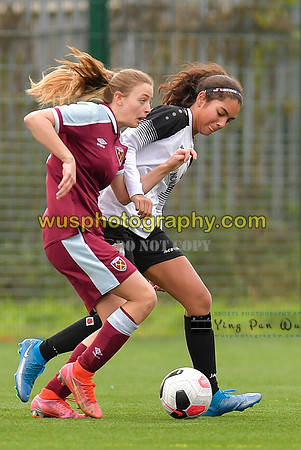 20211211-113852 West Ham United Academy Girls U16 v London Bees Academy U16