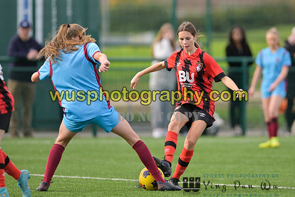 20221022-141455 West Ham United Performance Girls U16 v AFC Bournemouth Girls U16