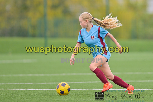 20221022-144353A West Ham United Performance Girls U16 v AFC Bournemouth Girls U16