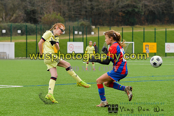 20220122-143204 Crystal Palace FC Girls U12 v Arsenal FC Girls U12