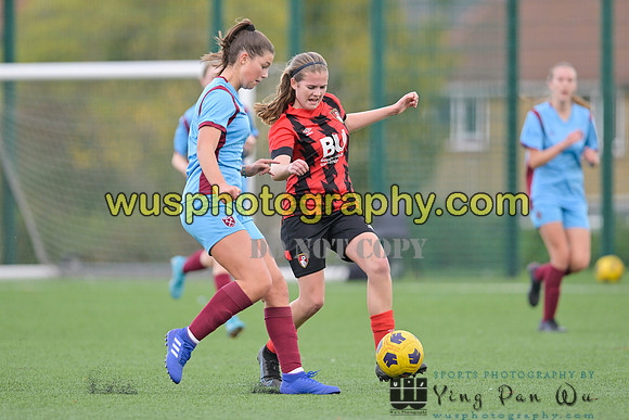 20221022-143402 West Ham United Performance Girls U16 v AFC Bournemouth Girls U16