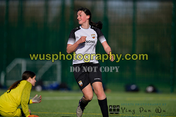20220319-152346A London Bees Academy U14 v AFC Bournemouth Girls U14