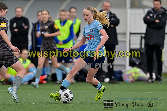 20250316-155943A Cray Wanderers Youth FC Girls U15 v Hashtag United Girls U15