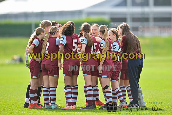 20240413-100149 AFC Wimbledon Girls U14 v West Ham United Academy Girls U14