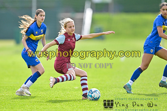 20240413-100307 AFC Wimbledon Girls U14 v West Ham United Academy Girls U14